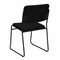 Emma and Oliver 5 Pack 500 lb. Capacity High Density Stacking Chair with Sled Base